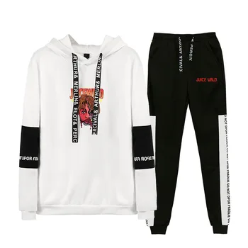 Rapper sok wrld natisnjeni hoodie majica hlače obleko zimo moški ženske 65% bombaž ulične sok wrld hip hop hoodie obleko