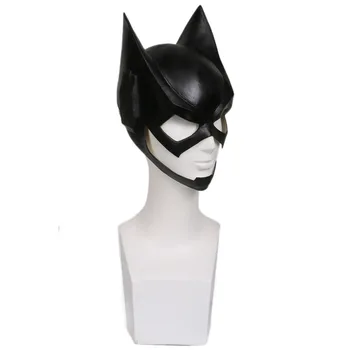 Coslive DC Comics Batgirl Masko Batman Latex Čelada Cosplay Kostum Rekviziti Pribor Film Replika Ženske Halloween