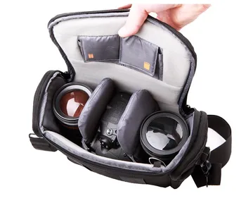 D SLR Ramenski fotoaparat torba,Fotografiranje DV vrečko,nepremočljiva in shockproof vrečko EIRMAI EMB-SS03(L)