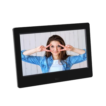 7-palčni HD digitalni foto okvir Video Predvajalnik digitalni foto okvir z glasbo, video funkcijo Brezplačna dostava