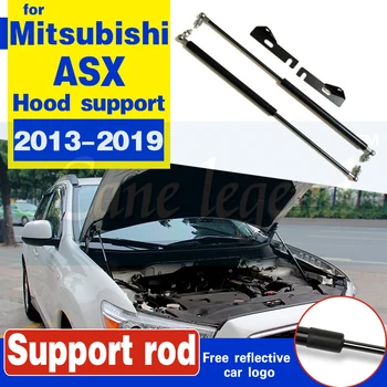 Za Mitsubishi ASX Outlander Sport 2013-2019 Črni Pokrov Motorja Nosilno Palico Hidravlični Kapuco Podporo Poljaki Plinske Vzmeti