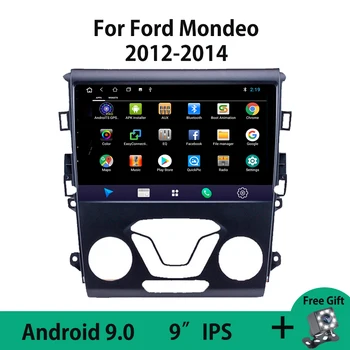 Android 9.0 Ne 2Din Multimedijski Predvajalnik Predvajalnik Videa, avtoradio Za Ford Mondeo Fusion 2012 2013 Quad-Core 9