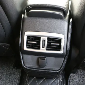 Zlord ABS Chrome Avto Zadaj Air Vent Trim Kritje klimatska Naprava Vtičnico Nalepke za Renault Koleos za Samsung QM6 2017 2018