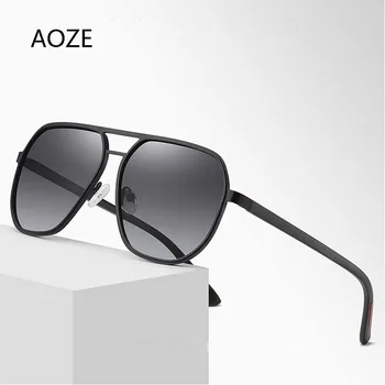AOZE 2020 Metal +TR Letnik moška sončna Očala Moških Polarizirana Klasična Očala za Sonce Ženske Senci Moškega Vožnje Pribor za Očala