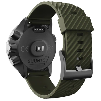 24 mm Silikonske Gume Watch Trak Za Suunto 9 / Baro Watch Band Suunto 7 /suunto D5 Watchband Spartan Watch Band Prečna Trak
