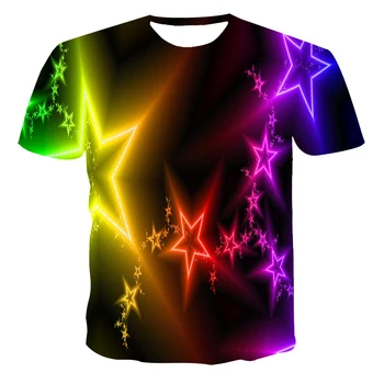 Vroče 2020 Poletje moška T-Shirt Kratek Rokav O-Vratu Moda Kratek Rokav Obleka Anime Vzorec 3D Natisnjeni T-Shirt Veliki Vrh Tee