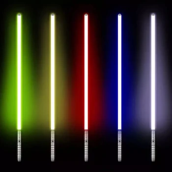 RGB Lightsaber Kovin, Laserski Espada Svetlobo Saber Igrače Meč Kpop Lightstick Brinquedos Sabre De Luz Juguetes Zabawki Oyuncak