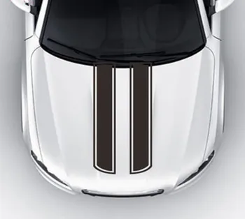 Avto Nalepke Kapuco Pokrov Motorja Trak Dekoracijo Reflektivni ZA Porsche cayenne macan tipko 911 panamera boxster 997 Avto Styling