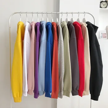 Študent barva jeseni nov 13 barve, prosti čas velikosti dolgo rokavi T-shirt za moške Hong Kong slog, barva suknjič tide