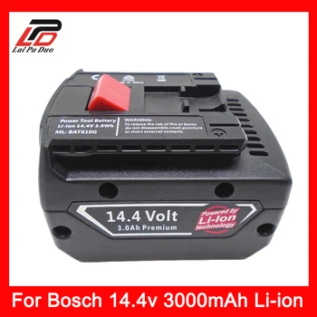 14,4 V 3.0 Ah Litij-Ionska Zamenjava Polnilne električno Orodje Baterija za Bosch BAT607 BAT607G BAT614 BAT614G 2 607 336 224