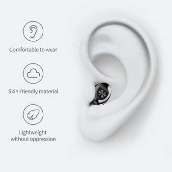 Bluetooth Slušalke TWS 5.0 Brezžične v Uho Čepkov Nepremočljiva Mini Slušalke 3D Stereo Zvok Šport Slušalka Univerzalni