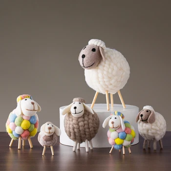 Dom Dekoracija Dodatna Oprema Sodobne Pravljice Vrt Miniature Lepe Ovce Igrača Doma Dekoracijo