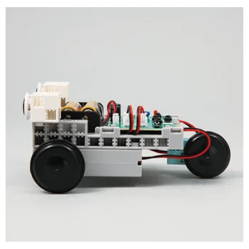 Izobraževanje v zgodnjem otroštvu niz IZVORNIH fant izobraževalne igrače, DIY ustvarjalne izum gradniki sestavljenih igrača avto programirljivo