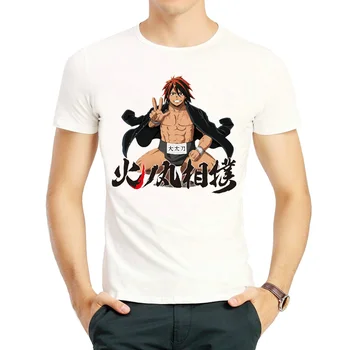Hinomaru Zumou T-shirt Modi Mens Kratek Rokav Bela Anime Hinomaru Zumou majica s kratkimi rokavi Top Tees tshirt Priložnostne Oblačila Risanka