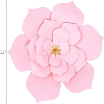 DIY Samorog papirnate Rože Komplet z Bleščicami Velikan Rog Ušesa Trepalnice Soba Dekor Stranka Dobave in Dekoracije Ozadje za Otroke