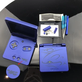 Luksuzni Design Celotno Ohišje Lupino zamenjava za Gameboy Advance SP za GBA SP Igra Konzola Pokrov Primeru izvijačem