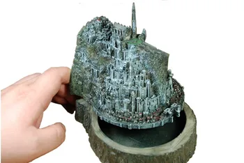 Visoka kakovost figuric Minas Tirith model kip igrače zbiranje model imitacija bakra novost pepelnik najboljše darilo