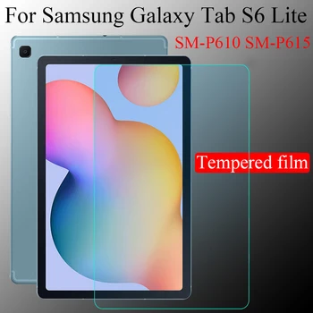 Tablični steklo za Samsung Galaxy Tab S6 Lite 2020 Kaljeno film zaslon patron, otrdelost Nič Dokaz HD za SM-P610 SM-P615
