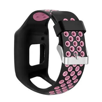 1PC Shockproof Mehki Silikonski Watchband Pašček za Zapestje Zapestnica Zamenjava za TomTom 1 Multi-Sport GPS HRM CSS SEM Kardio