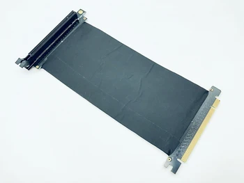 Riser PCI-E x16, x16, Da grafične kartice pokonci Riser Razširitev ploski Kabel Za Alfa 550RGB 330 Voda, ohlajena Stolp primeru, PCIe 16x