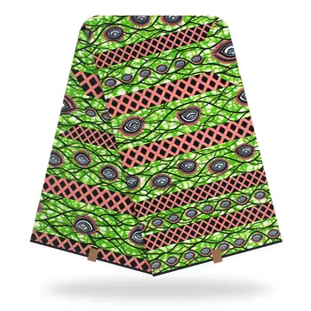 Zadnji Originalni pravi vosek 6yards afriških tkanina bombažne tkanine ankara tkanine 2020 afriške vosek tiskanja tkanine