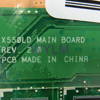 X550LA Z i5-4210CPU REV2.0 mainboard Za ASUS X550LA X550LD Prenosni računalnik z matično ploščo DDR3 60NB02FA-MBF000 preizkušen, ki Delajo Dobro