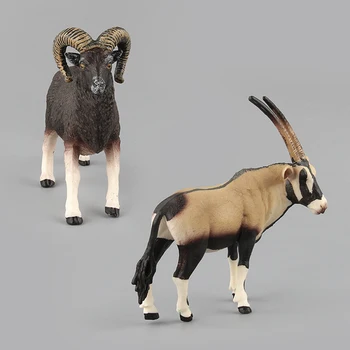 Živali Model Igrače za Otroke, Otroci Zebre Ovce Nosorogi Simulacije Ukrepov Številke Plastičnih Živalskih Figur Izobraževalne Igrače Darilo