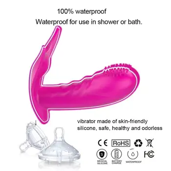Dildo, vibrator z brezžičnim daljinskim nevidno modni ženski Gspot masaža vibrator sex igrače za žensko masturbator odraslih igrača