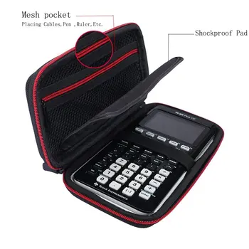 2020 Prenosni Zaščitno Polje Pokrov Vrečko Primeru Za Texas instruments TI-84 Plus CE Grafični Kalkulator, 83, 85, 89, 82, Plus / C