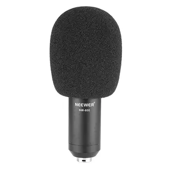 Neewer Žogo Tip Pene vetrobranskega stekla Pop Filter za Kondenzatorskega Mikrofona,1.8