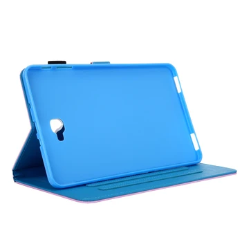 SM-T580 Tablet Kritje Srčkan Živali Cvet Tiskanja Ohišje Za Samsung Galaxy Tab A6 10.1