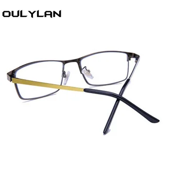 Oulylan Progresivna Multifokalna Obravnavi Očala Moških Anti Modra Lahke Zlitine V Bližini Daleč Pogled Očala Daljnovidnost Dioptrije +1.0 1.5