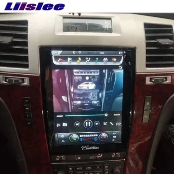 Liandlee Avto Multimedijski Predvajalnik CarPlay Za Cadillac Escalade GMT 900 2007-Radio 10.4 Palčni Zaslon tipka NAVI GPS Navigacijo, Audio