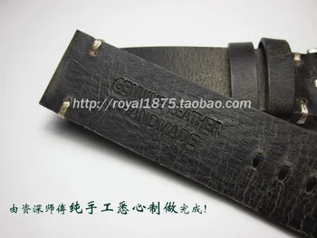 Moški Ročno 18 mm 19 mm 20 mm 21 mm 22 mm Watch pasu Trak za Omega Tissot Seiko Casio Visoko Kakovostnih Ročno izdelanih Retro Brown Watchband