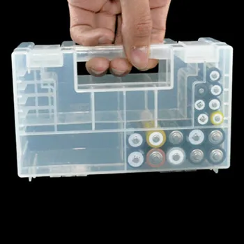 Trde Plastike Primeru Imetnik Škatla za Shranjevanje Kritje Za Aa/aaa Baterije Polje Posodo Vrečko Primeru Organizator Polje Primeru Posnetkov Vroče Prodaje #T1P