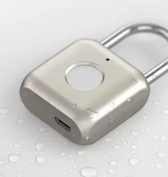 Xiaomi Youdian Kitty Smart Prstnih Zaklepanje Vrat, Ključavnice USB, Polnjenje brez ključa Anti Theft Potovalne Prtljage Predal Varnostna Ključavnica