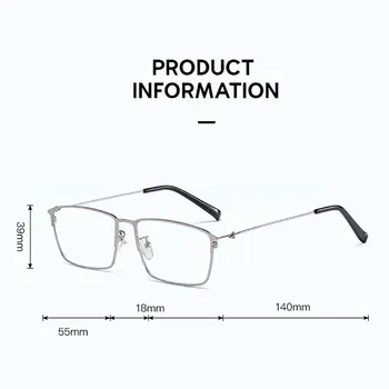 Nov Prihod Kovinski Obravnavi Očala Polni Platišča Očala Proti Blue Ray Za Starejše Modno in Udobno, Visoko-Definicija