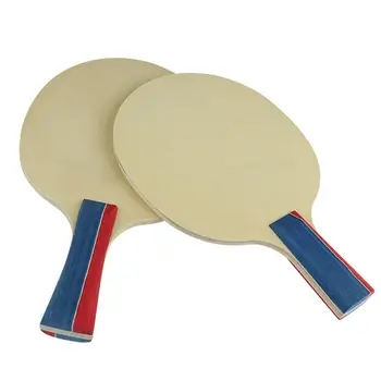 5 Plasti Namizni Tenis Bat Čistega Lesa Usposabljanje Ping Pong Tla Namizni Tenis Pribor