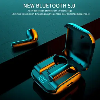 LUSTR JC-16 Bluetooth Brezžične Slušalke 300mAh Touch Kontrole Tipka Slušalka z Polnjenje Box Mini IPX5 Šport Čepkov za Vse Telefon