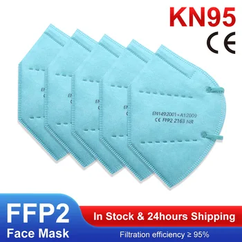 Ffp2mask Ponovno CE KN95 Maske 5 Plasti Odraslih Anti-prah Respirator Zaščitna Mascarillas ffp2reutilizable Mascarilla FFP2