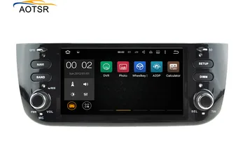 4+32 Android 8.0 Avto Radio, GPS Navigacija Multimedia Stereo Za Fiat Punto 2009-Linea 2012-Avto Avdio DVD-WIFI, BT IPS