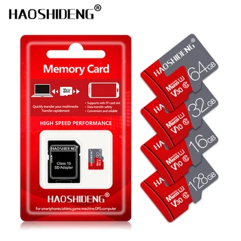 Debelo Micro SD Kartica 4gb/8GB/16GB/32GB/64GB/128GB micro sd Memory Card carte memoire 32gb C10 Mini TF Kartice brezplačno SD adapter