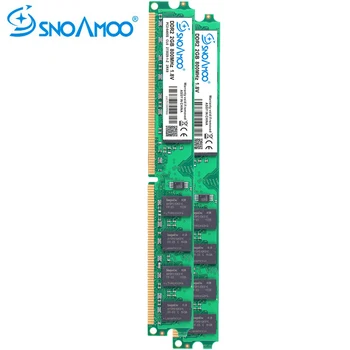 SNOAMOO Namizni RAČUNALNIK Ram DDR2 4GB(2x2GB) 800MHz PC2-6400S 240-Pin 1.8 V DIMM Za intel in AMD Združljivim Računalnikom, v Spomin Garancija