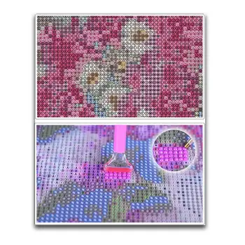 Romantični Diamond Mozaik rusko Dekle 5d Diamond Vezenje Ročno 5d Diy Diamond Slikarstvo Sliko Okrasnih LK1