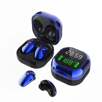 S6Plus TWS Čepkov Slušalke Bluetooth 5.1 LED Zaslon 6D Stereo Slušalke, Brezžične Slušalke IPX4 Nepremočljiva Športne Slušalke