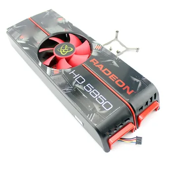 NOV Ventilator Za XFX Za AMD HD5850 53*53MM HD 5850 Grafične kartice Grafične kartice hladilnega telesa hladilni ventilator Prikaz kartice radiator