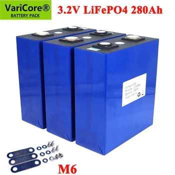VariCore 3.2 V 280Ah lifepo4 baterije DIY 12V 24V 2800000AH Baterij za ponovno Polnjenje za Električni avto, RV Sončne Energije sistema za shranjevanje
