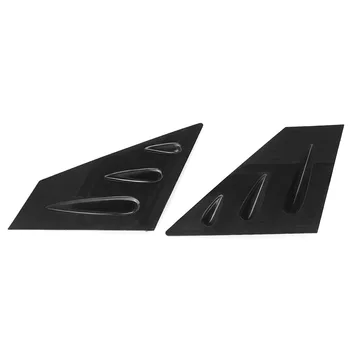 2pcs Prednje Okno Reže Strani Vent Za Subaru WRX STI-2018 ABS Plastične Nalepke Strani Okna Reže Zajemalka Kritje Vent