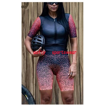 2020 žensk strokovno kratek Sleeve kolesarjenje Triatlon obleko aofly oblačila Kolesarska Skinsuit nastavite Maillot Ropa Ciclismo poletje
