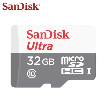 Prvotne SanDisk Ultra Pomnilniško Kartico 32GB SDHC Visoko Hitrost Kartice Micro SD Class 10 UHS-I A1 Flash Pomnilniško Kartico Microsd TF Kartica
